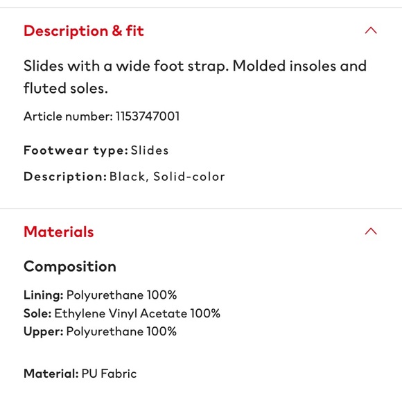 H&m slides in US 7 - in black - Picture 5 of 5